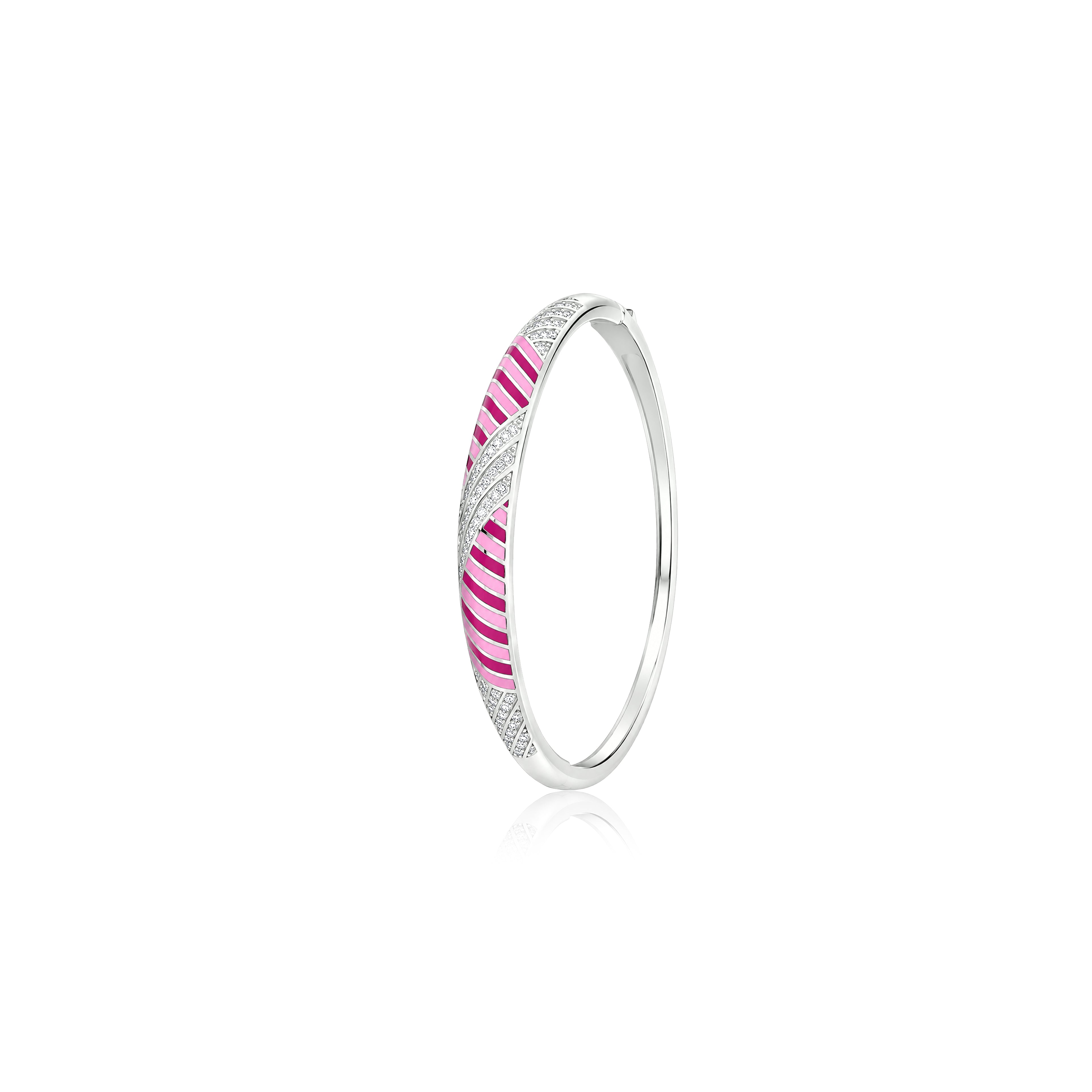 Rosa Wave Bangle