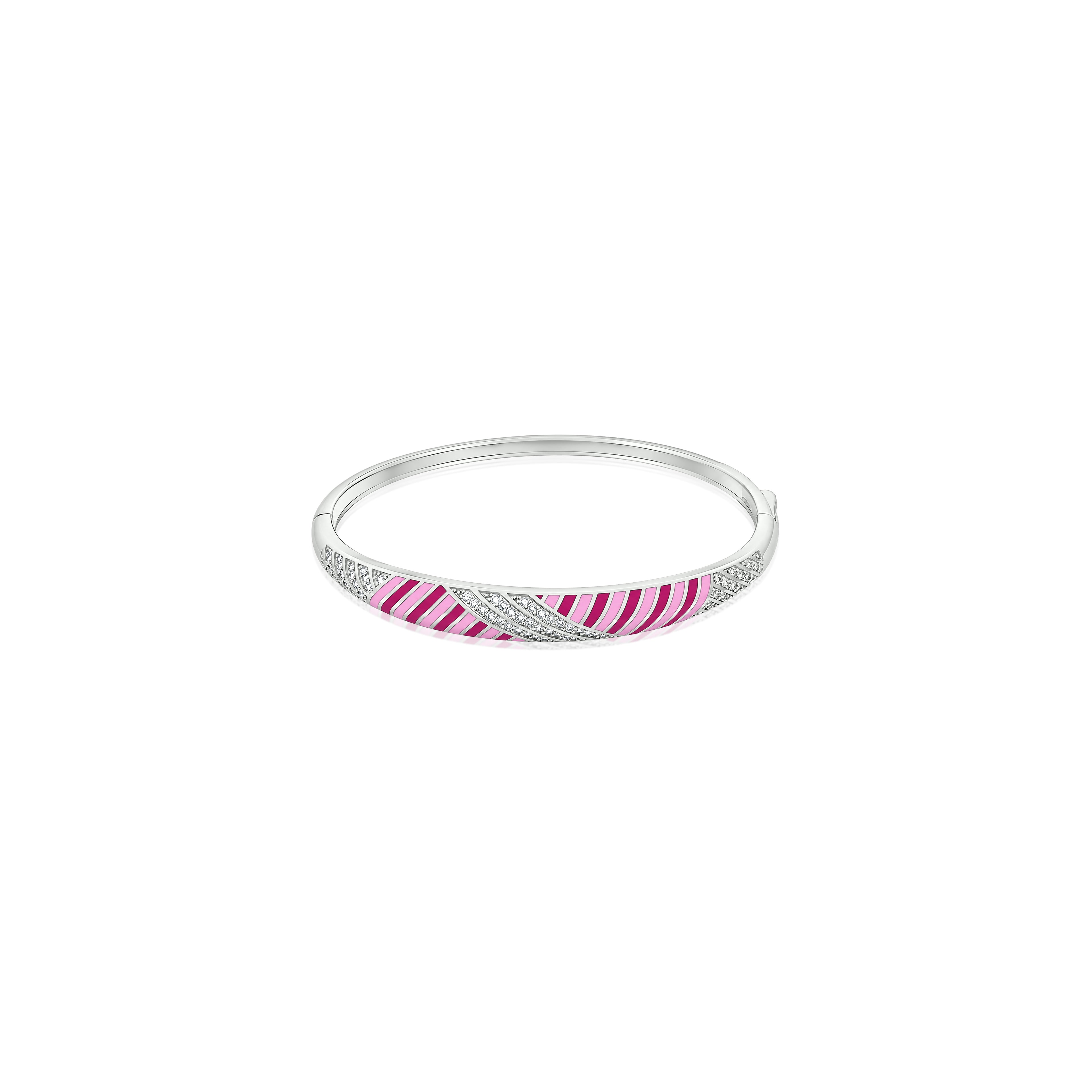 Rosa Wave Bangle