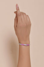 Rosa Wave Bangle
