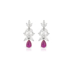 Ruby Vine Necklace Set