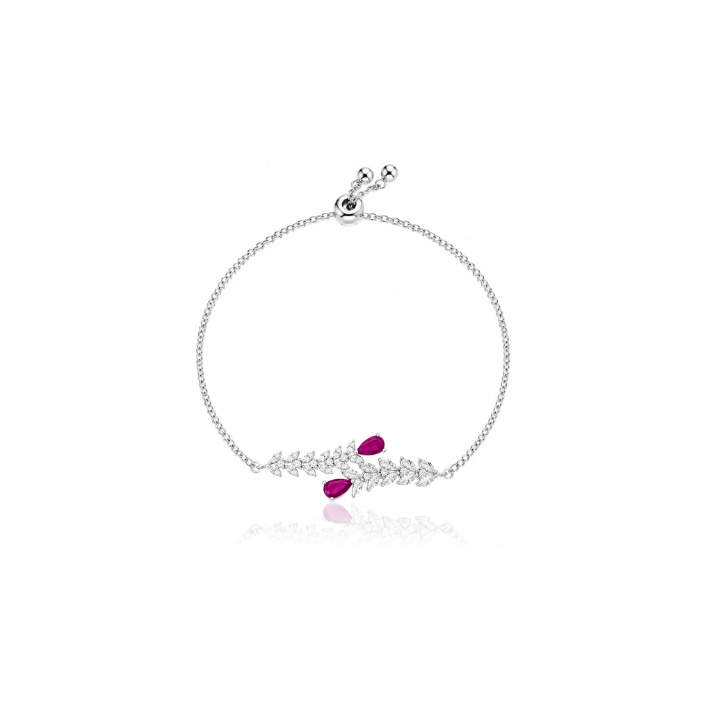 Ruby Vine Bracelet
