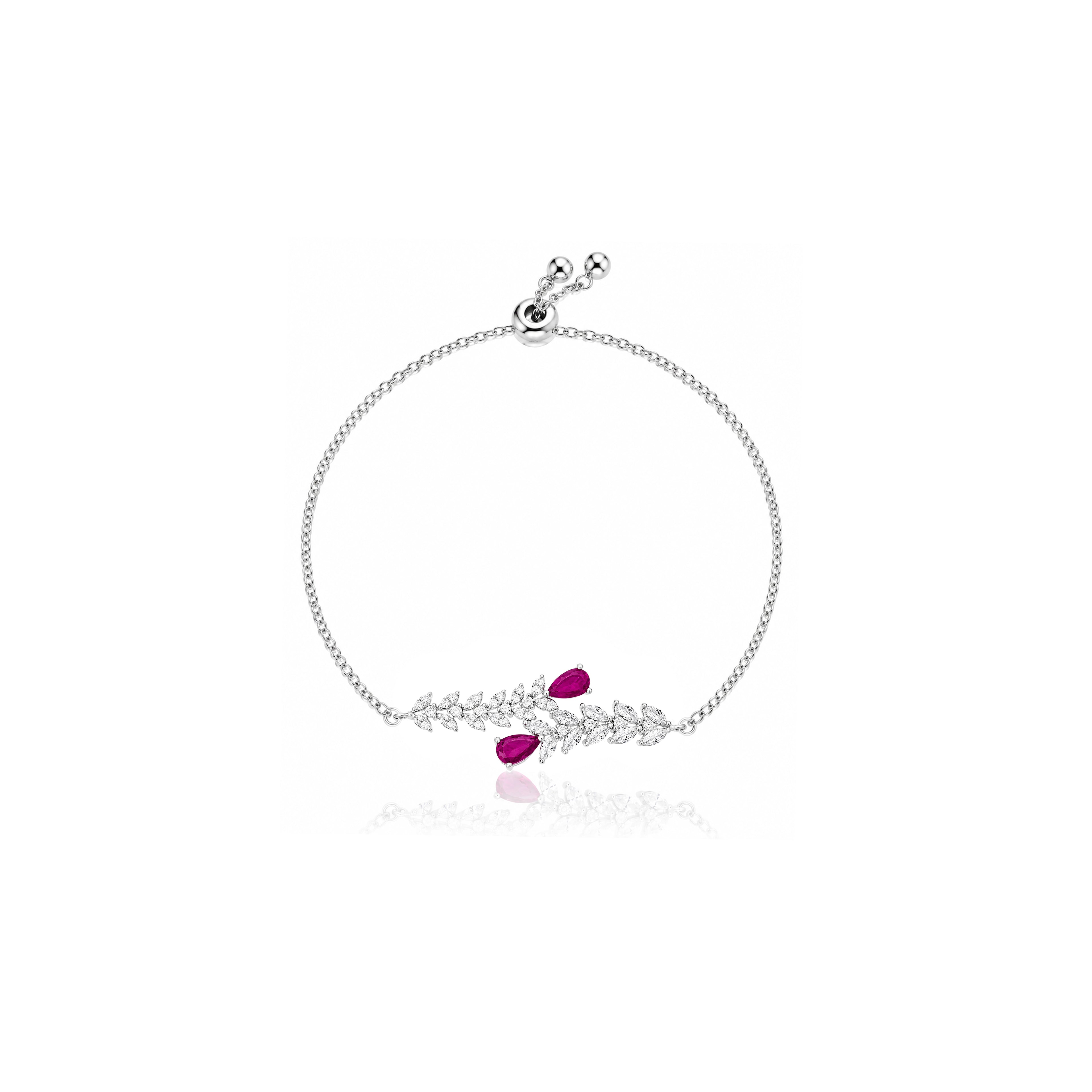 Ruby Vine Bracelet
