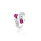 Ruby Vine Ring