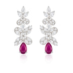 Scarlet Vine Pendant Set