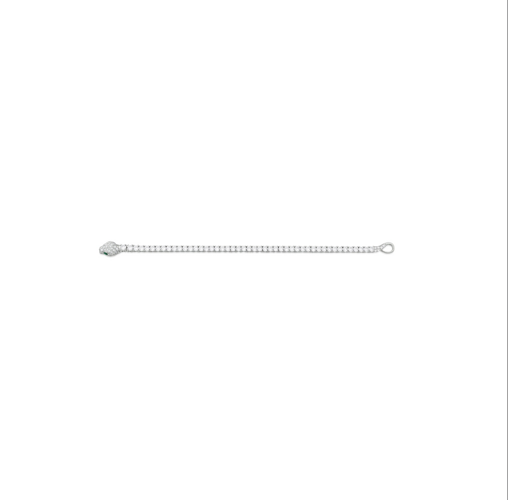 Panthera Round Tennis Bracelet