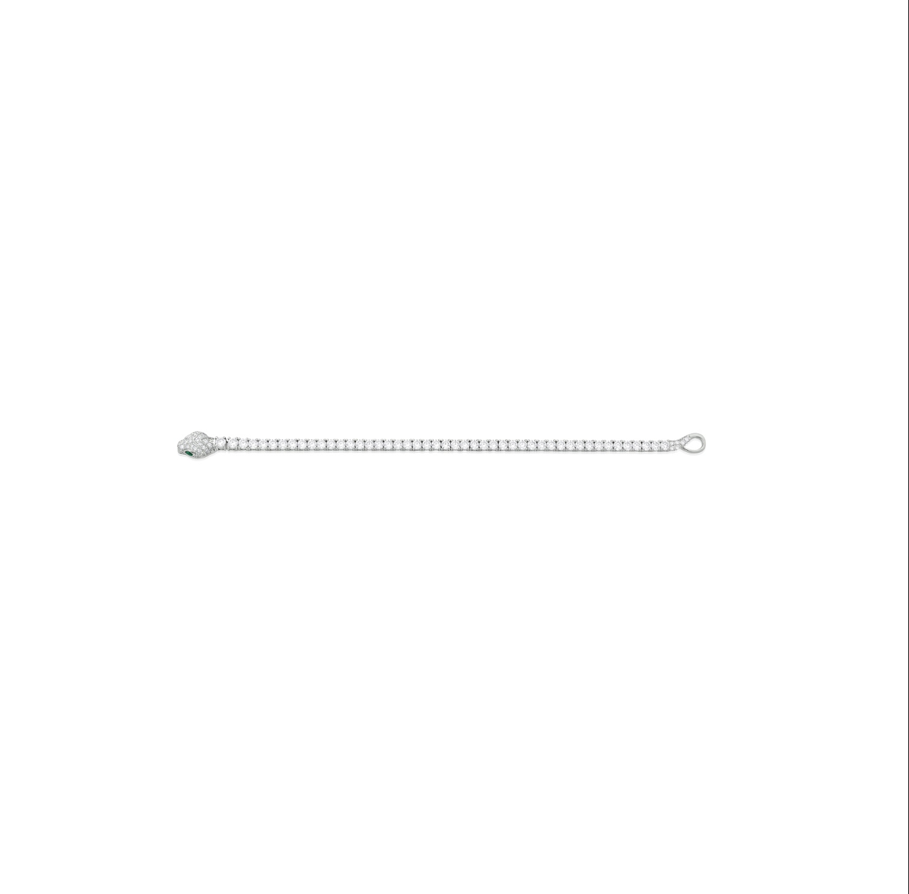 Panthera Round Tennis Bracelet
