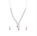 Ruby Vine Necklace Set