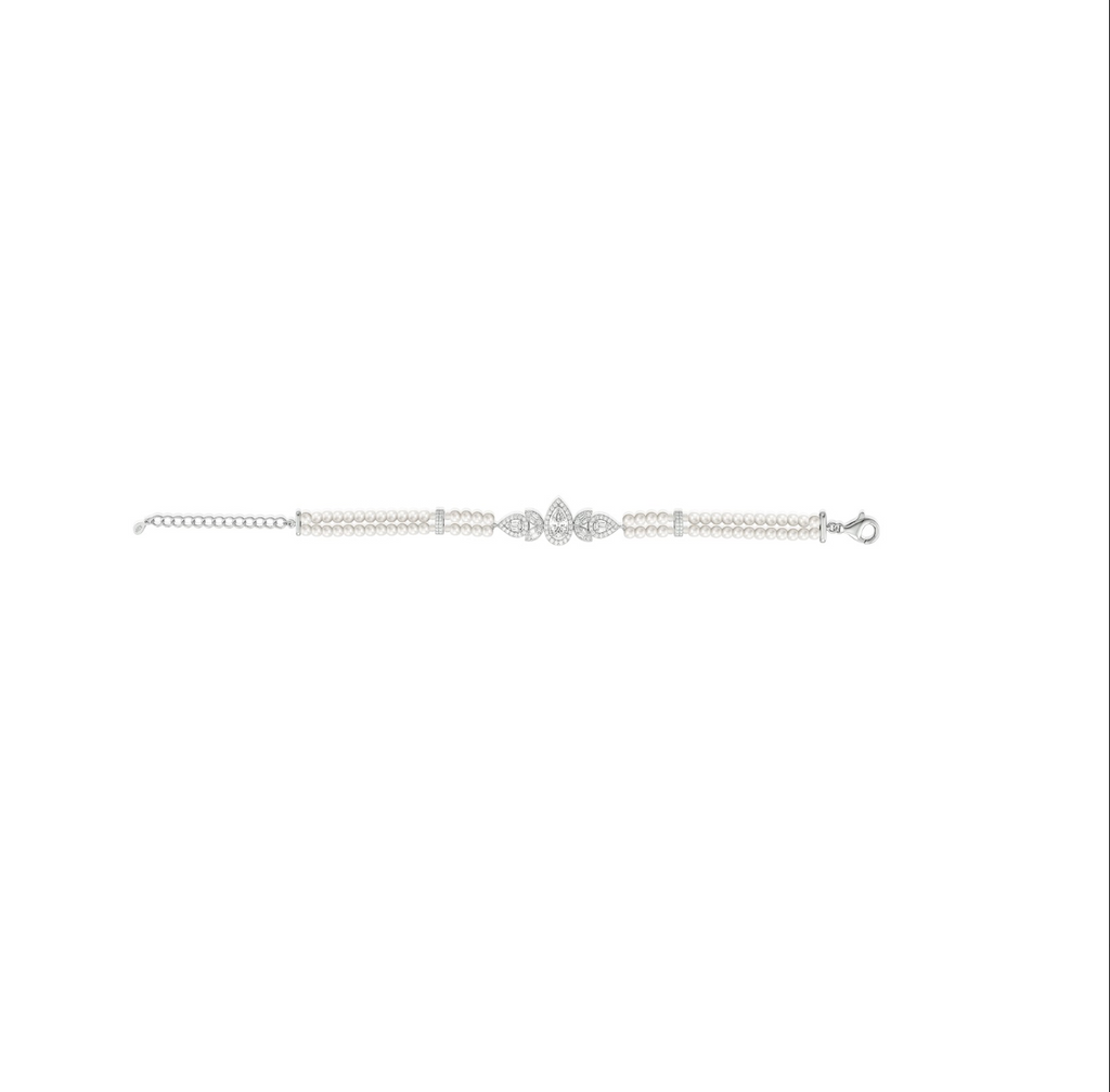 Heirloom Seed Bracelet - White