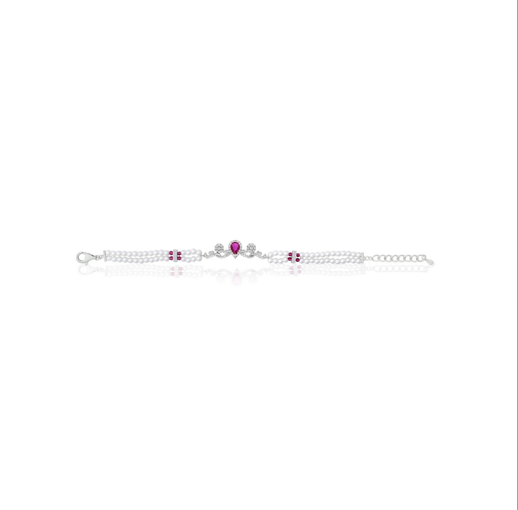 Heirloom Seed Bracelet - Pink