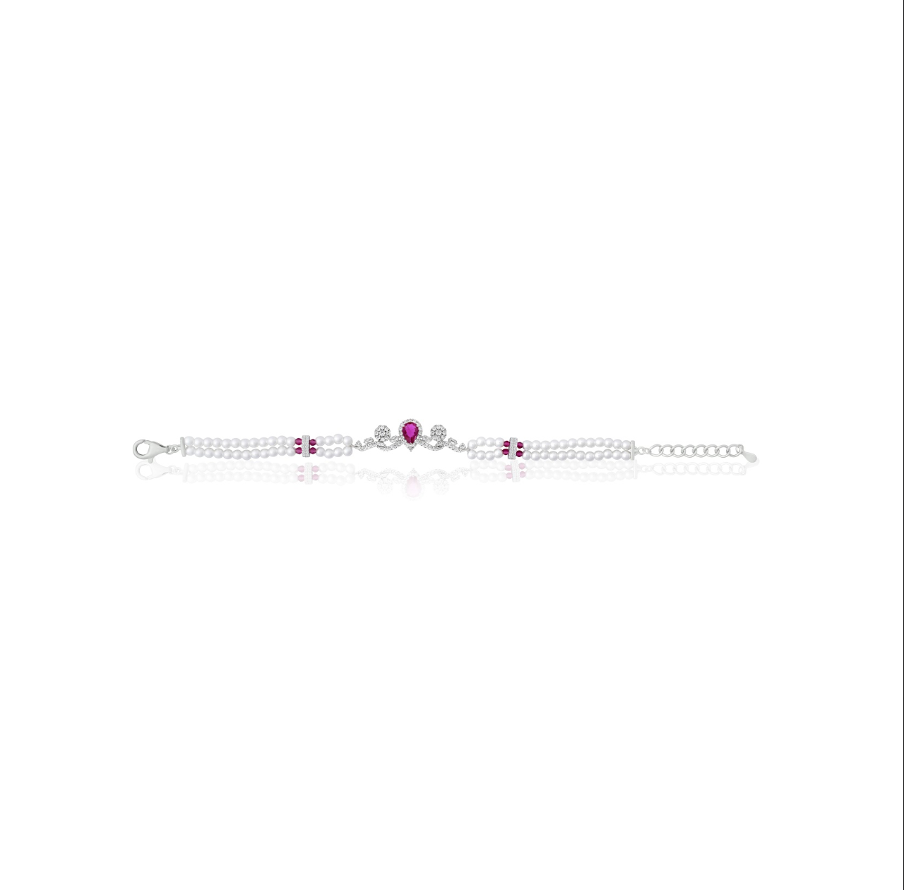 Heirloom Seed Bracelet - Pink