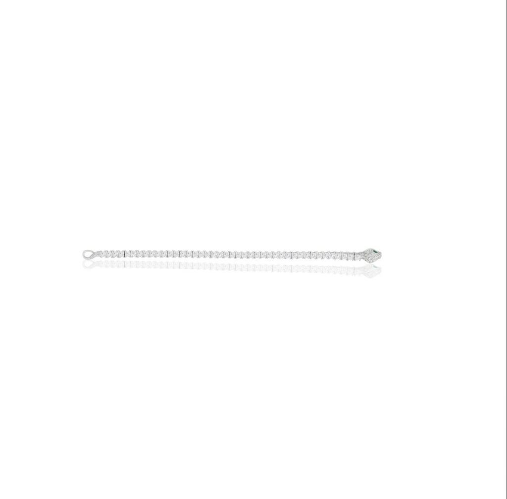 Panthera Square Tennis Bracelet