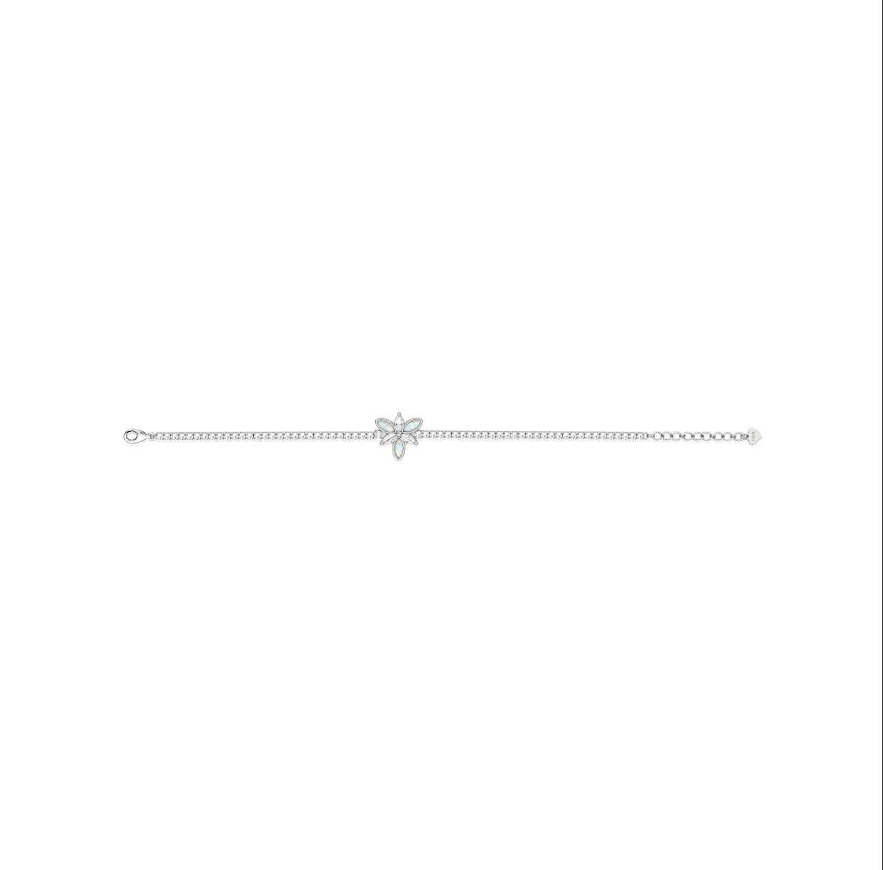 Camellia Tennis Bracelet