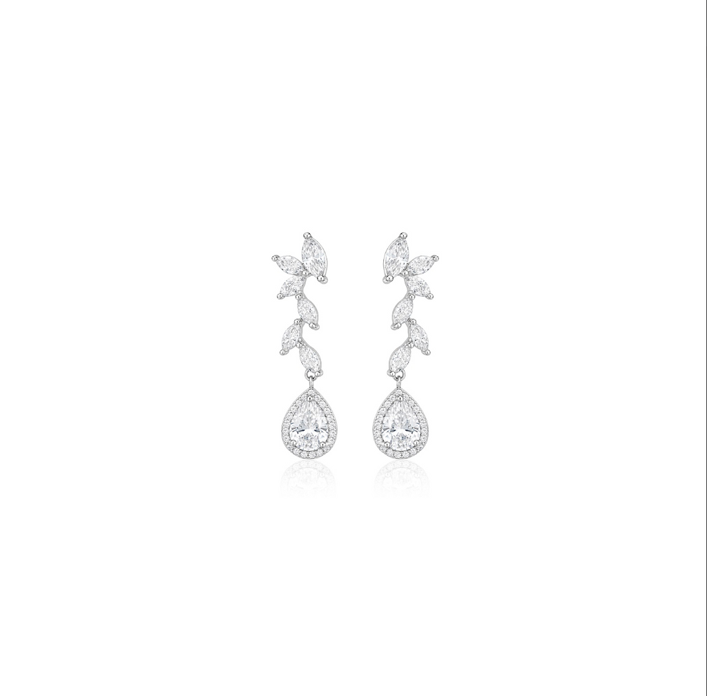 Vine Teardrop Earrings