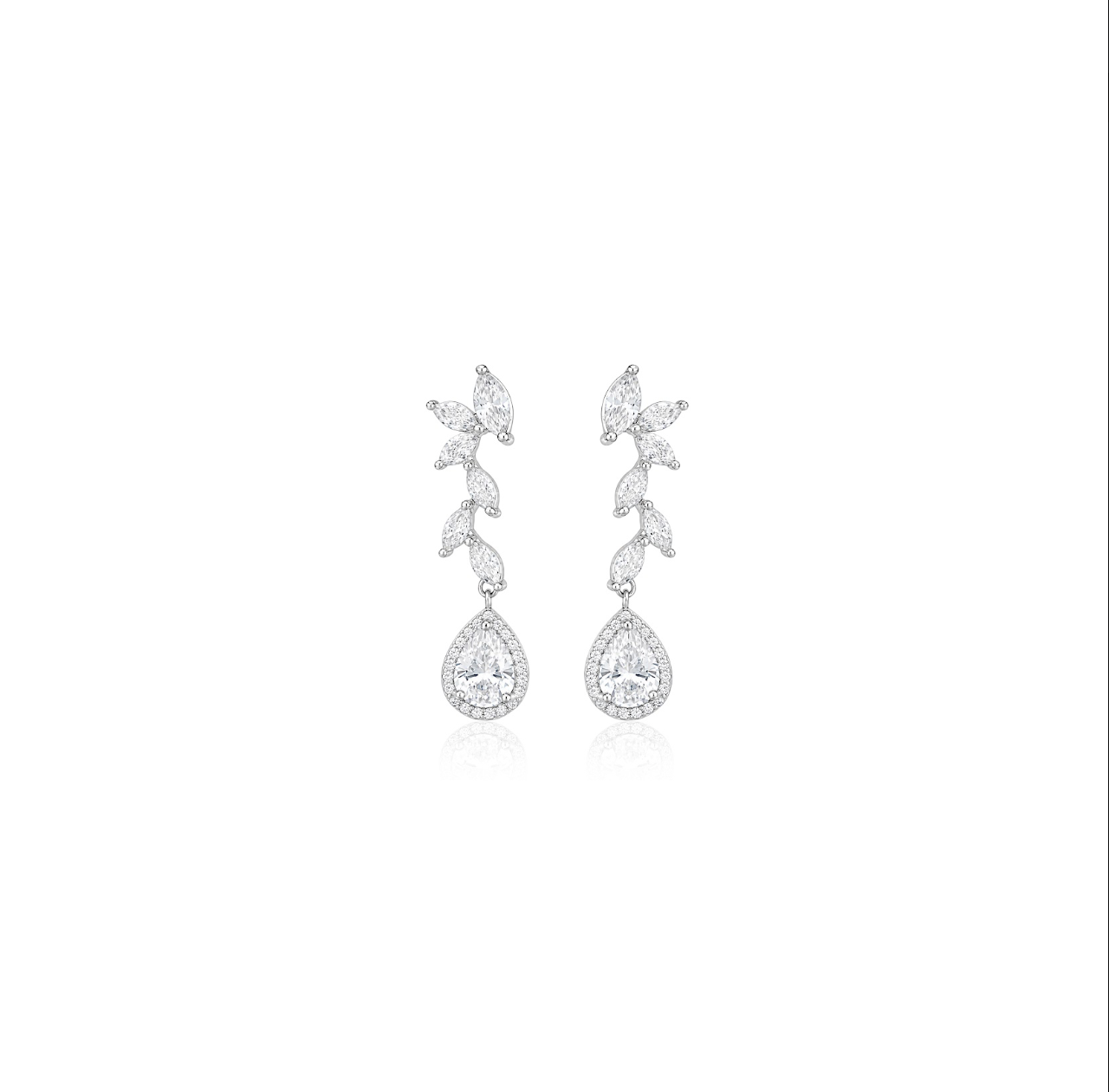 Vine Teardrop Earrings