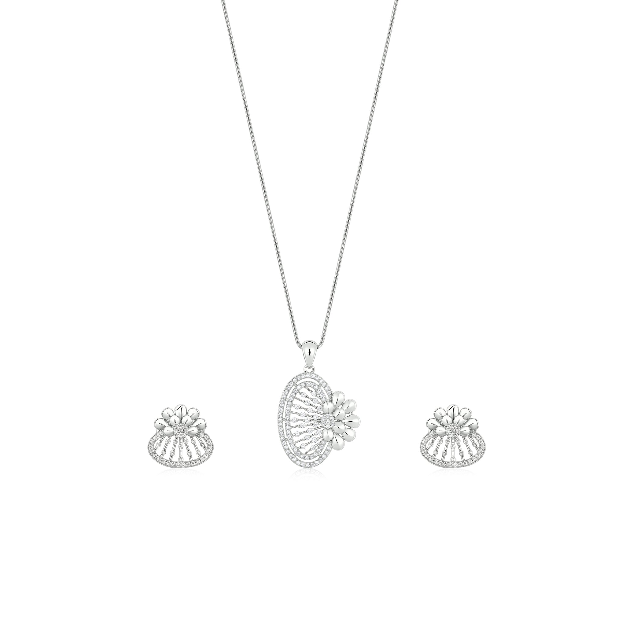 Solis Bloom Pendant Set