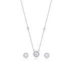 Solitaire Halo Set