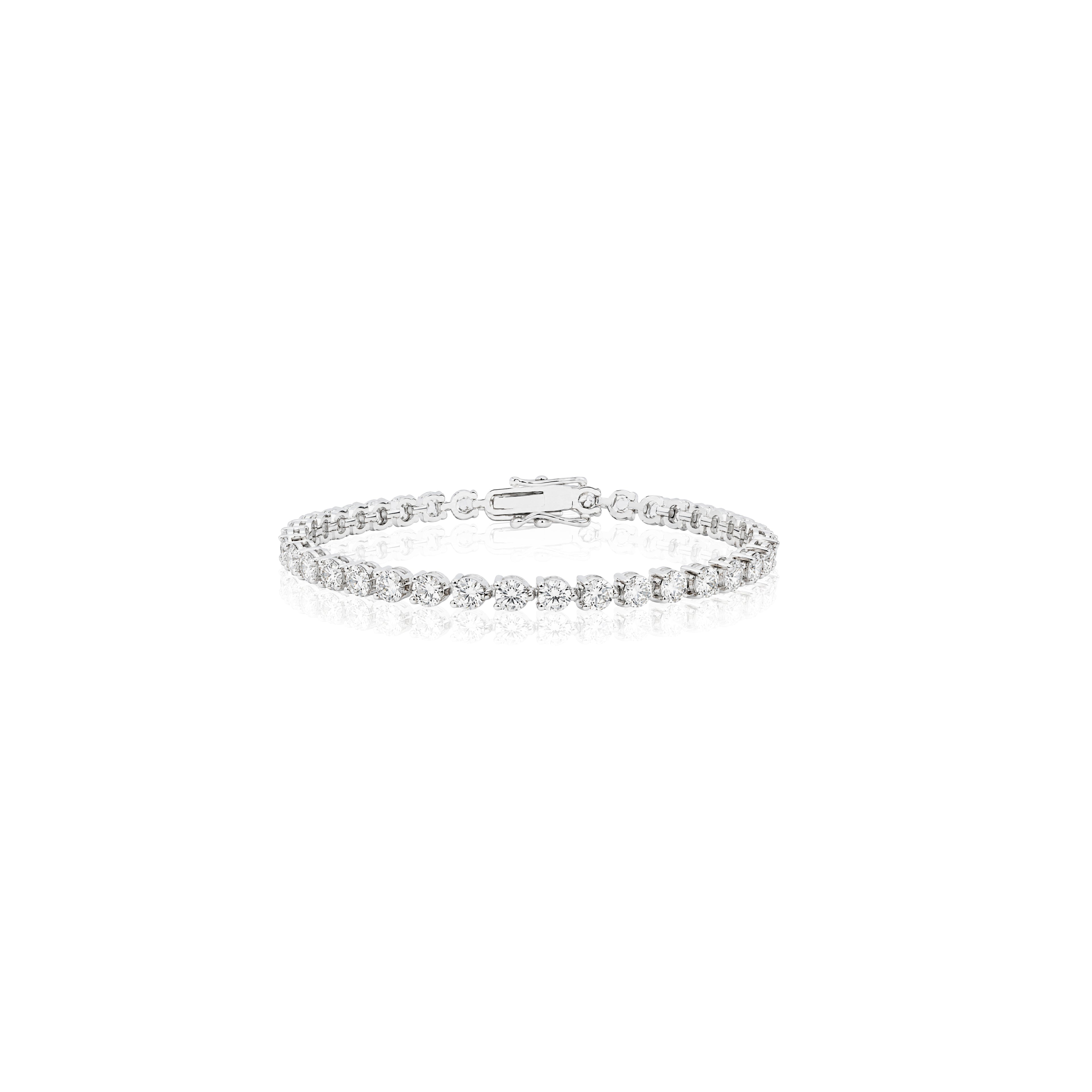 Solitaire Tennis Bracelet