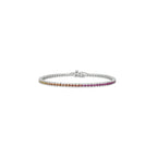 Spectrum Tennis Bracelet