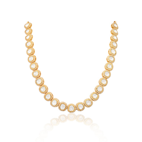 Tennis Polki Necklace