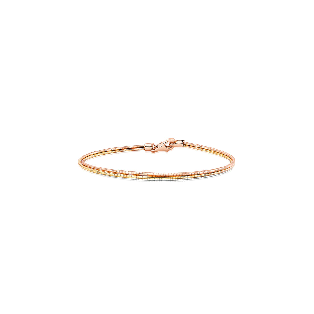 Tri Tone Omega Bracelet