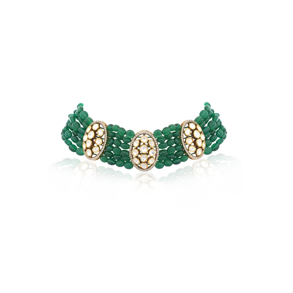 Triad Brooch Choker