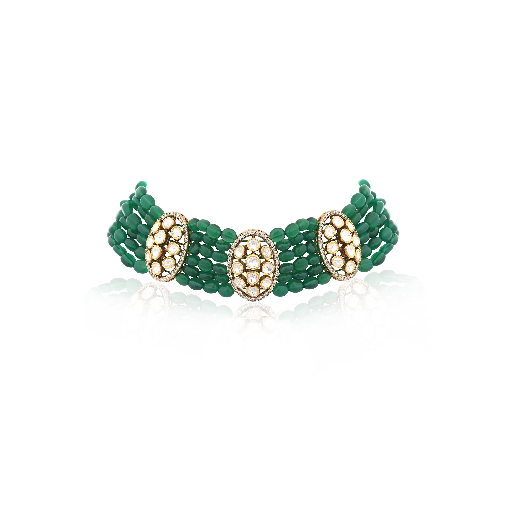 Triad Brooch Choker