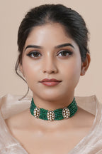 Triad Brooch Choker