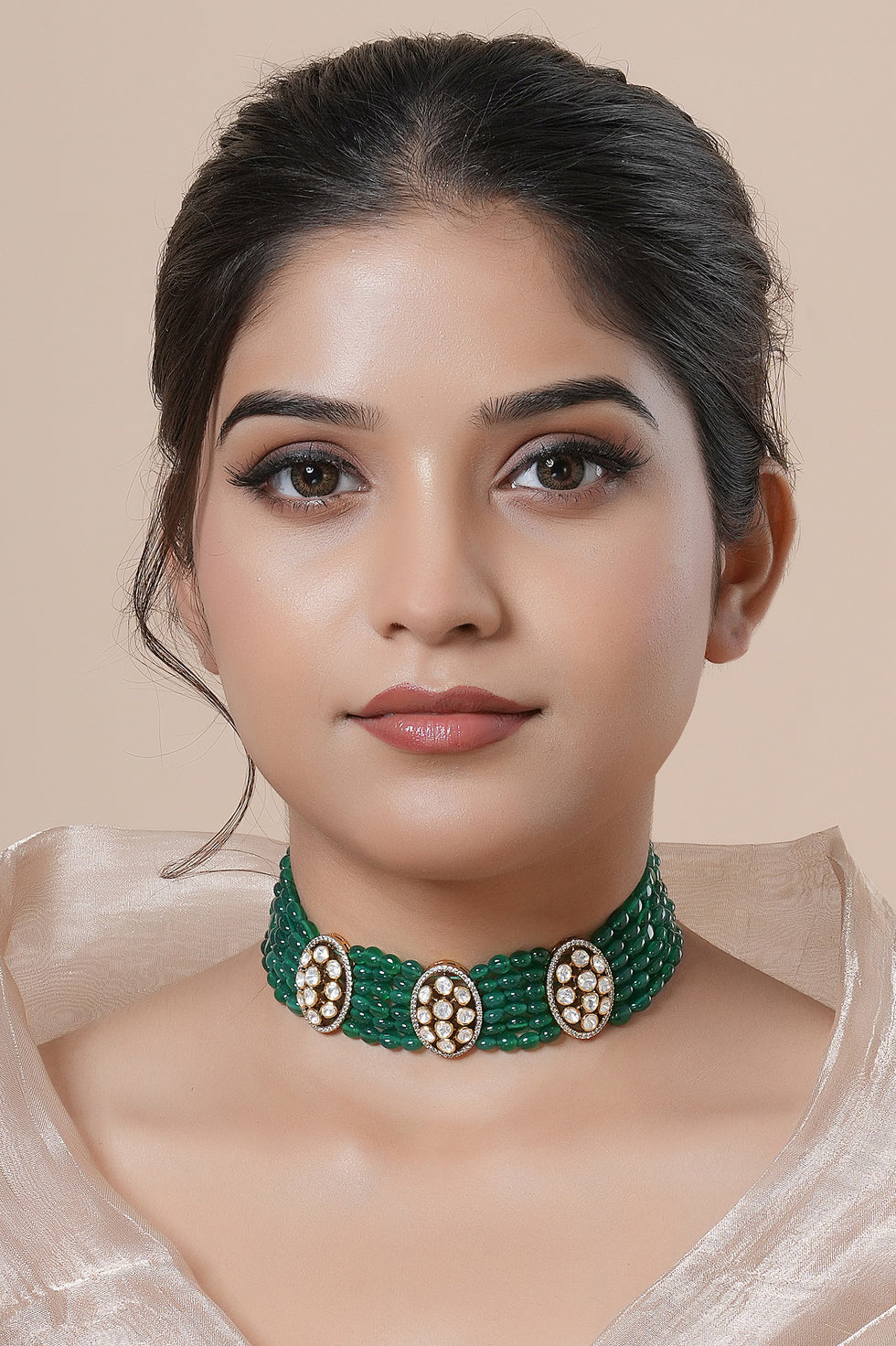 Triad Brooch Choker