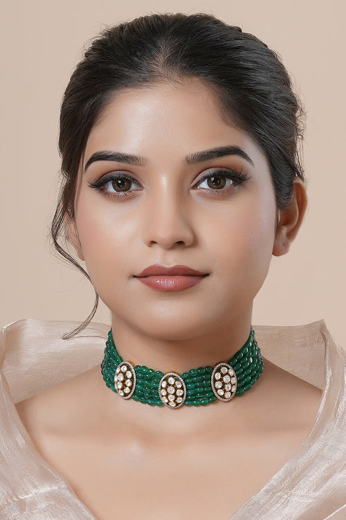 Triad Brooch Choker