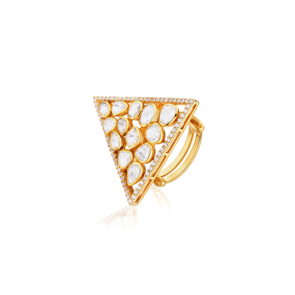 Trikona Ring