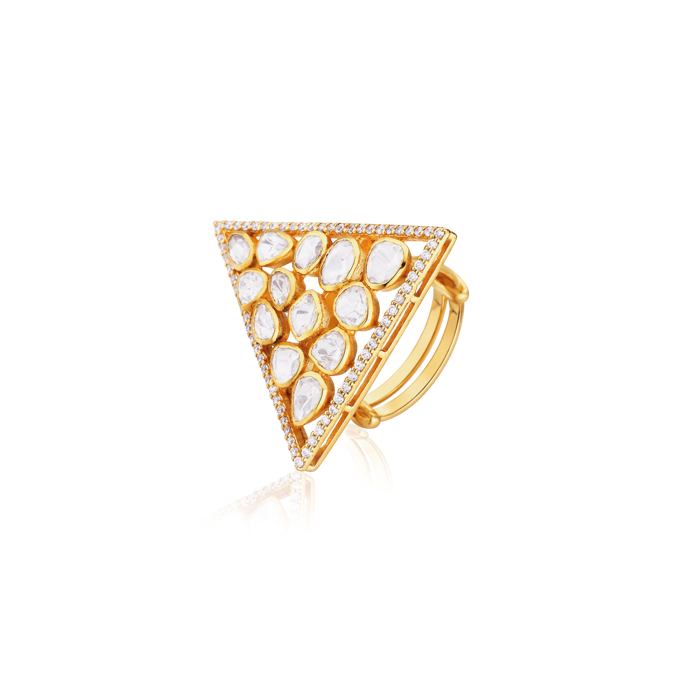 Trikona Ring