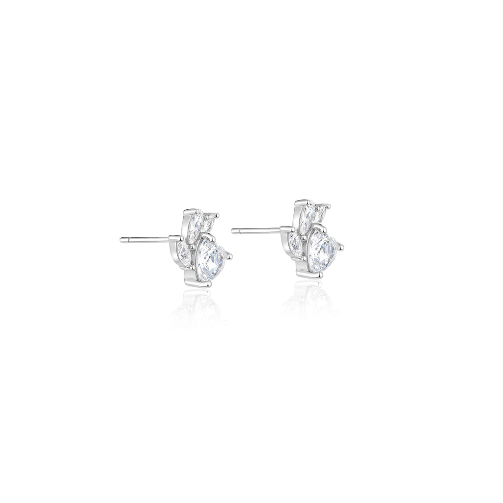 Trillion Leaf Cluster Studs