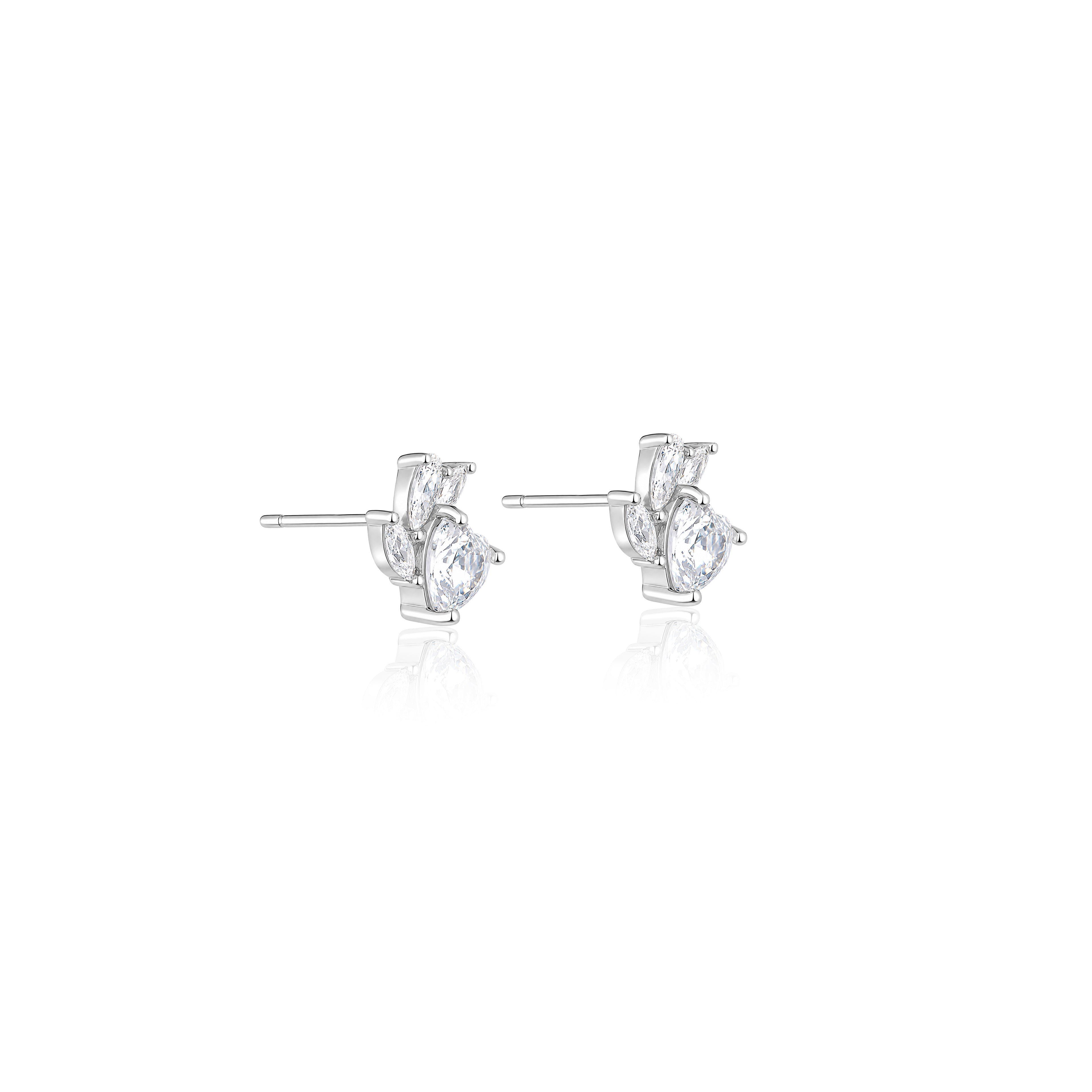 Trillion Leaf Cluster Studs