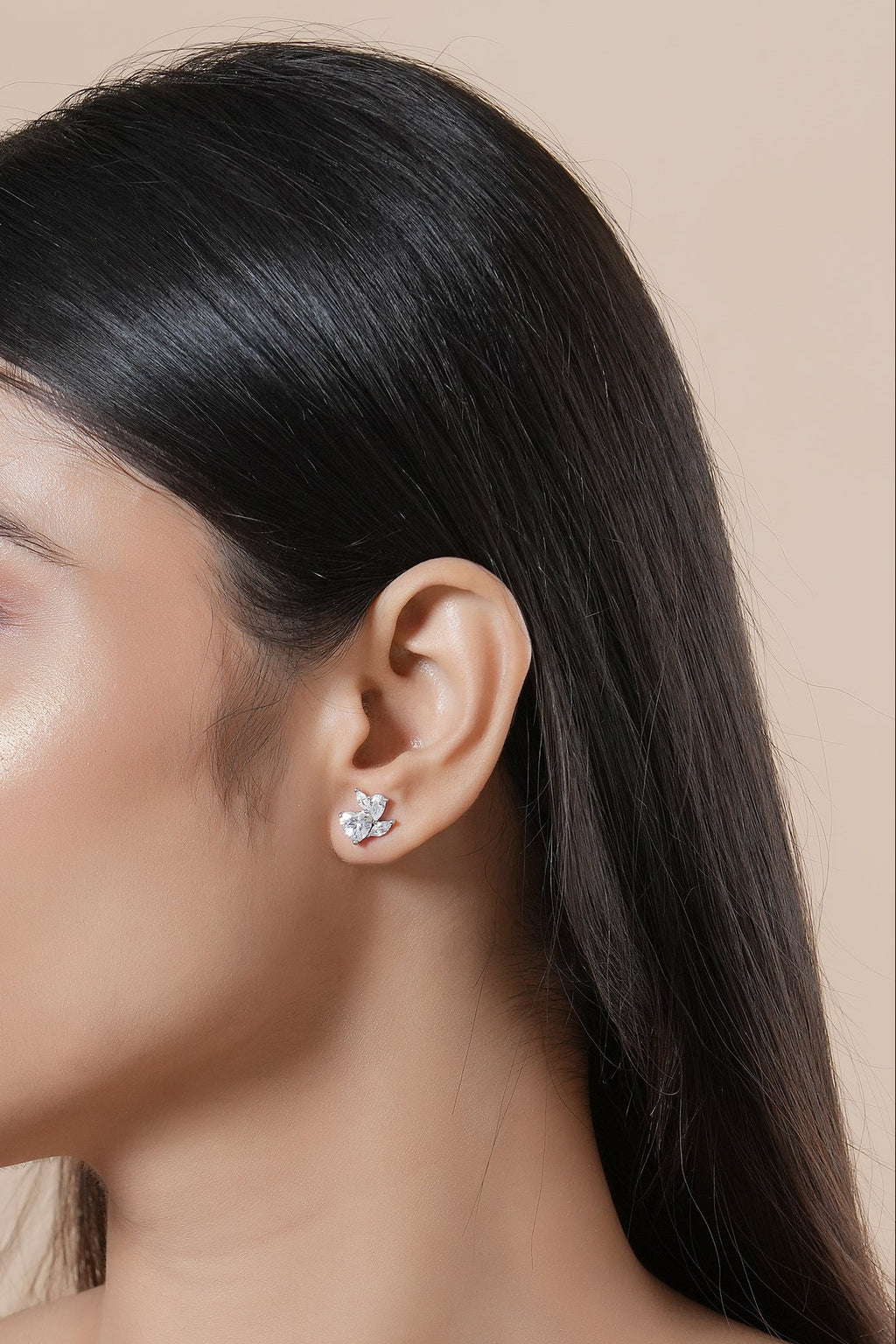 Trillion Leaf Cluster Studs