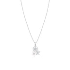 Twin Blossom Pendant Set