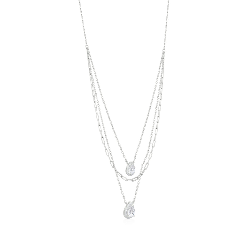 Twin Drop Necklace