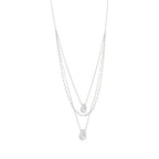 Twin Drop Necklace