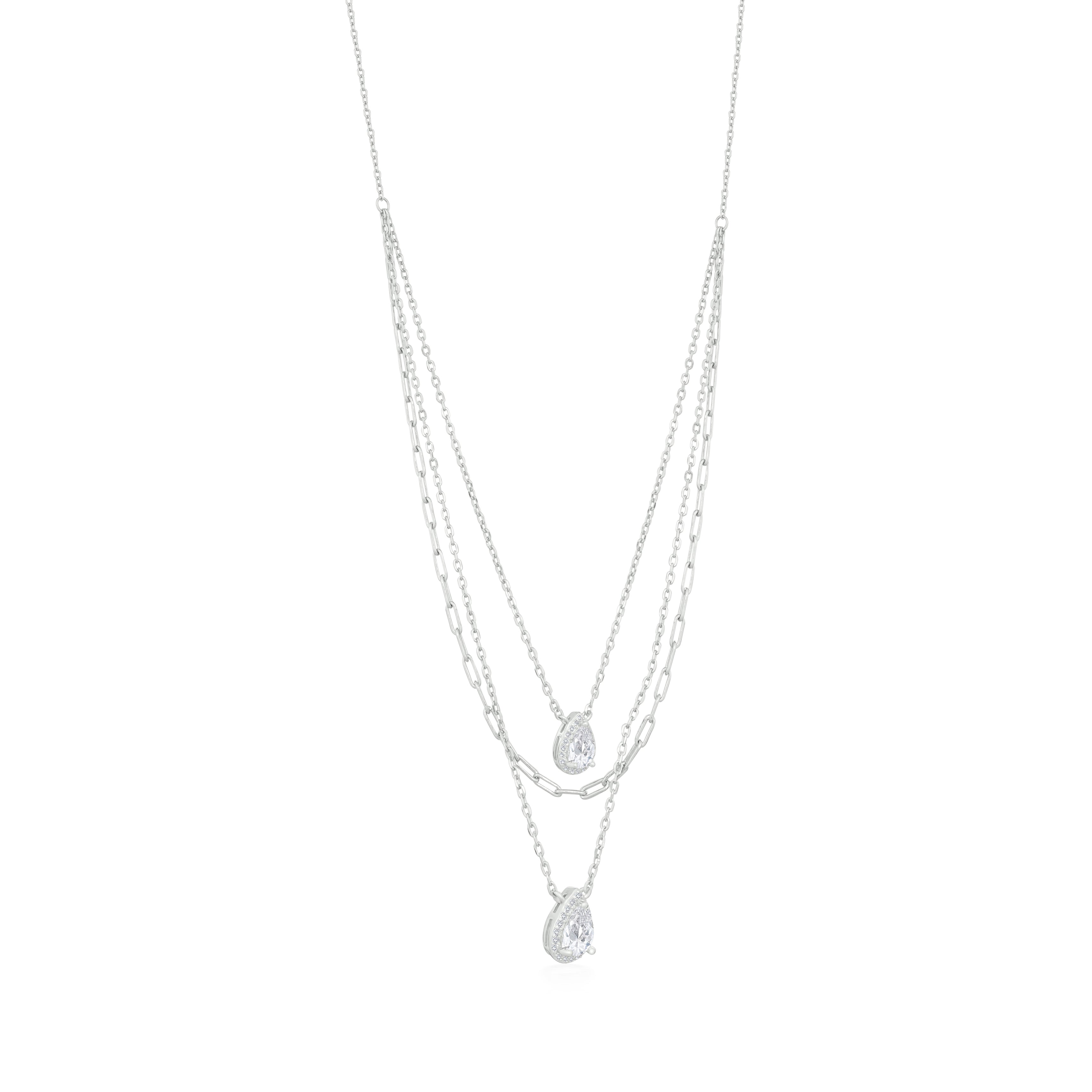 Twin Drop Necklace