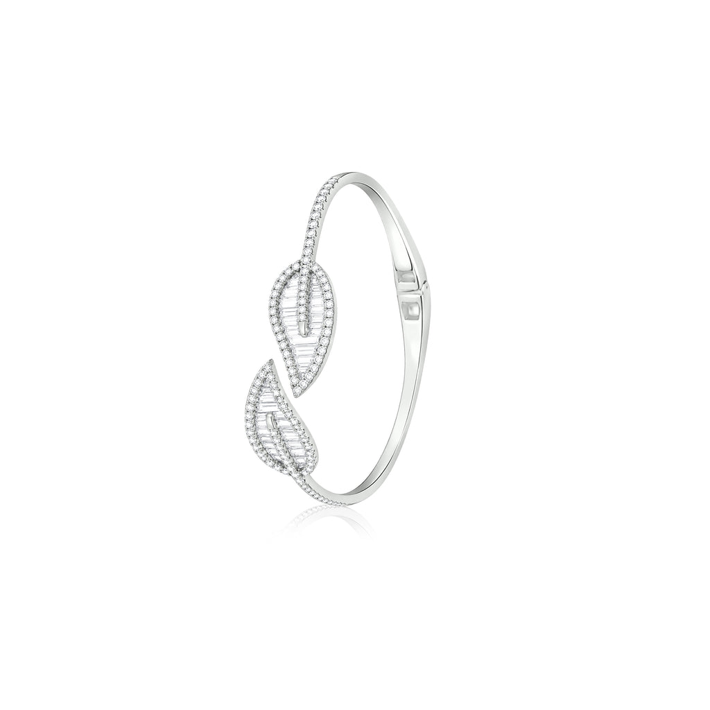 Twin Leaf Bangle