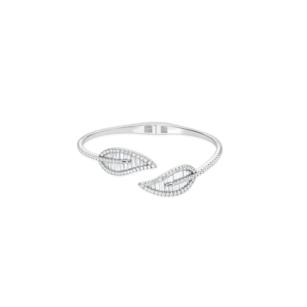 Twin Leaf Bangle
