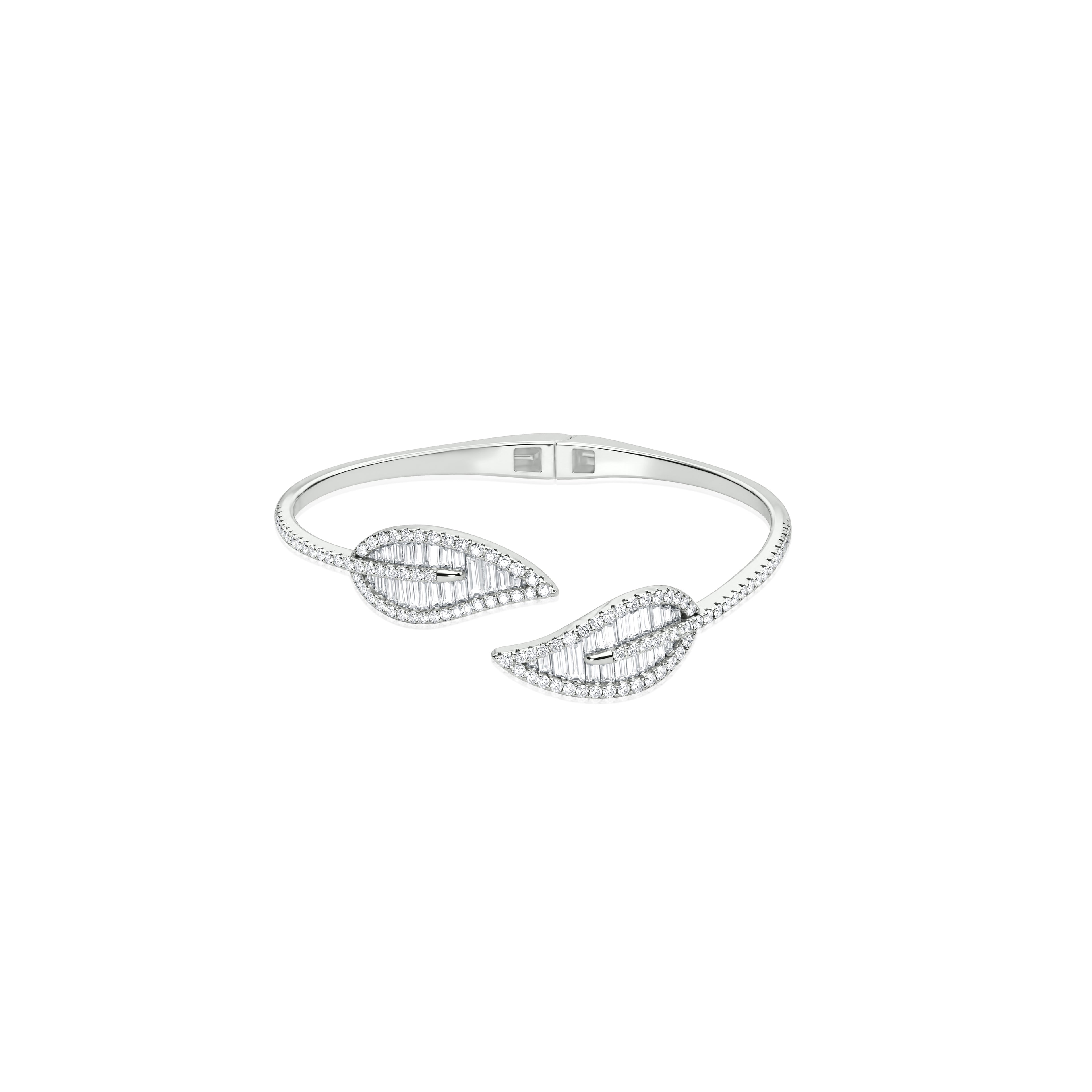 Twin Leaf Bangle