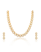 Tennis Polki Necklace