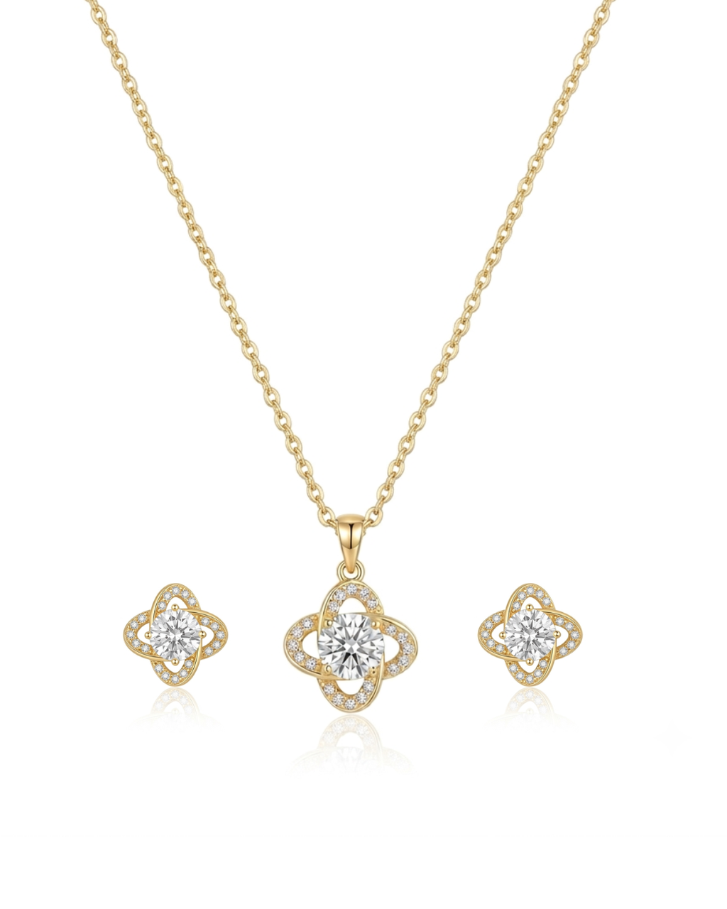 Compass Bloom Pendant Set