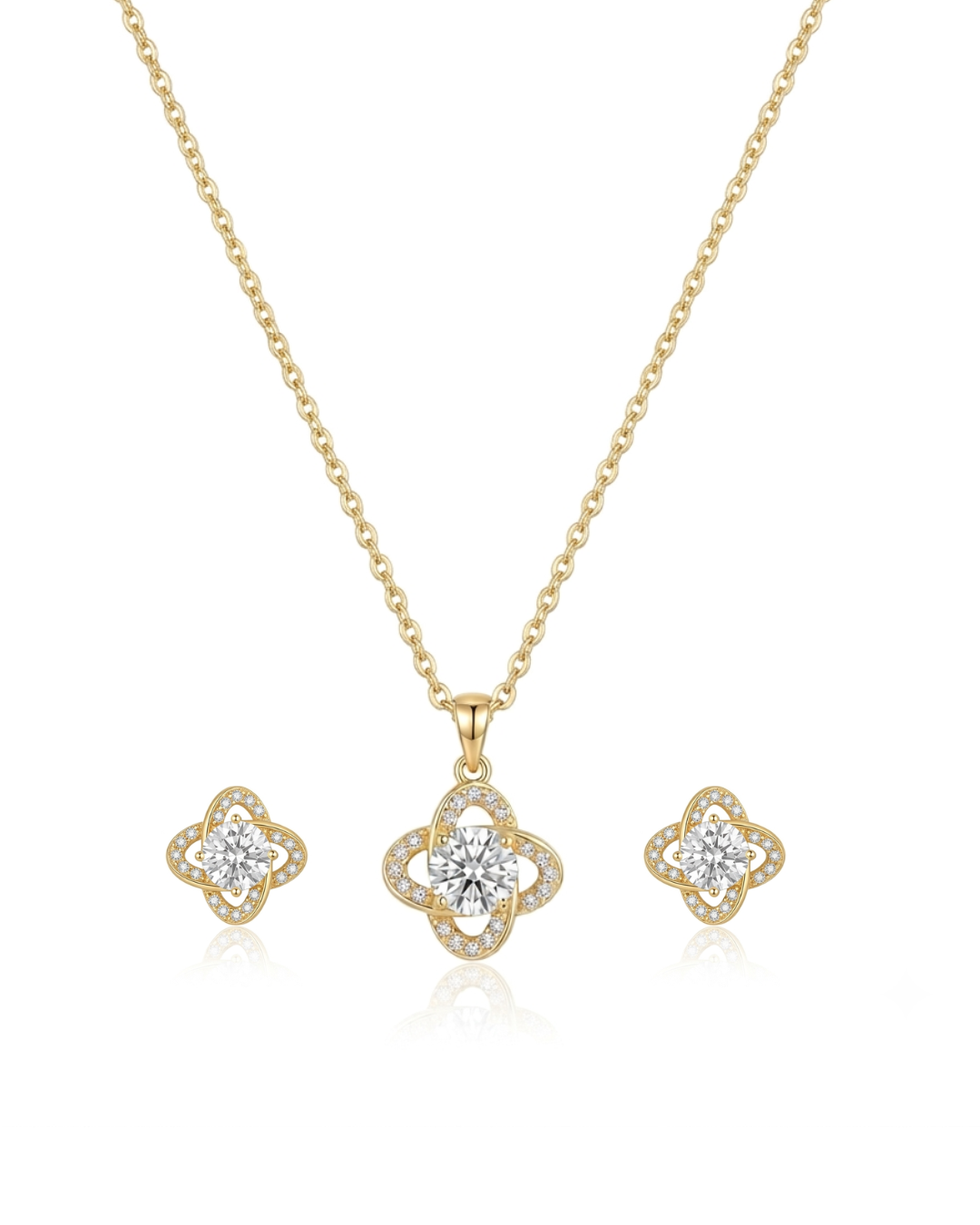 Compass Bloom Pendant Set