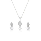 Verdant Pearl Pendant Set