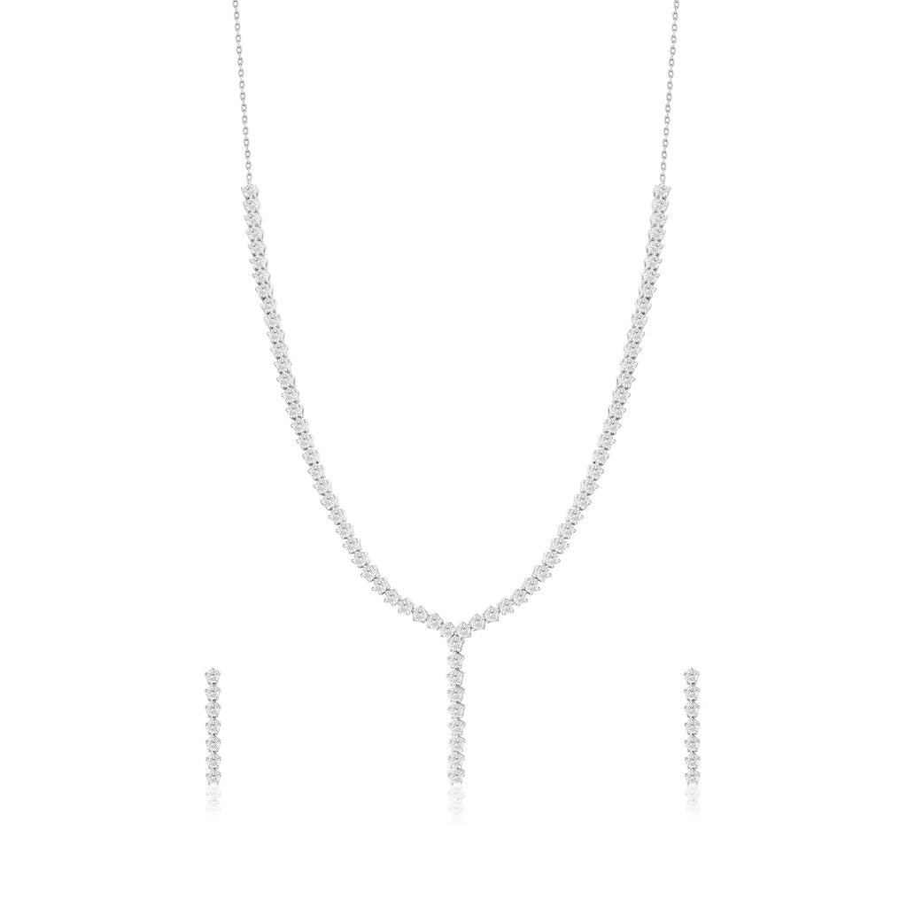 Vesper Tennis Necklace Set