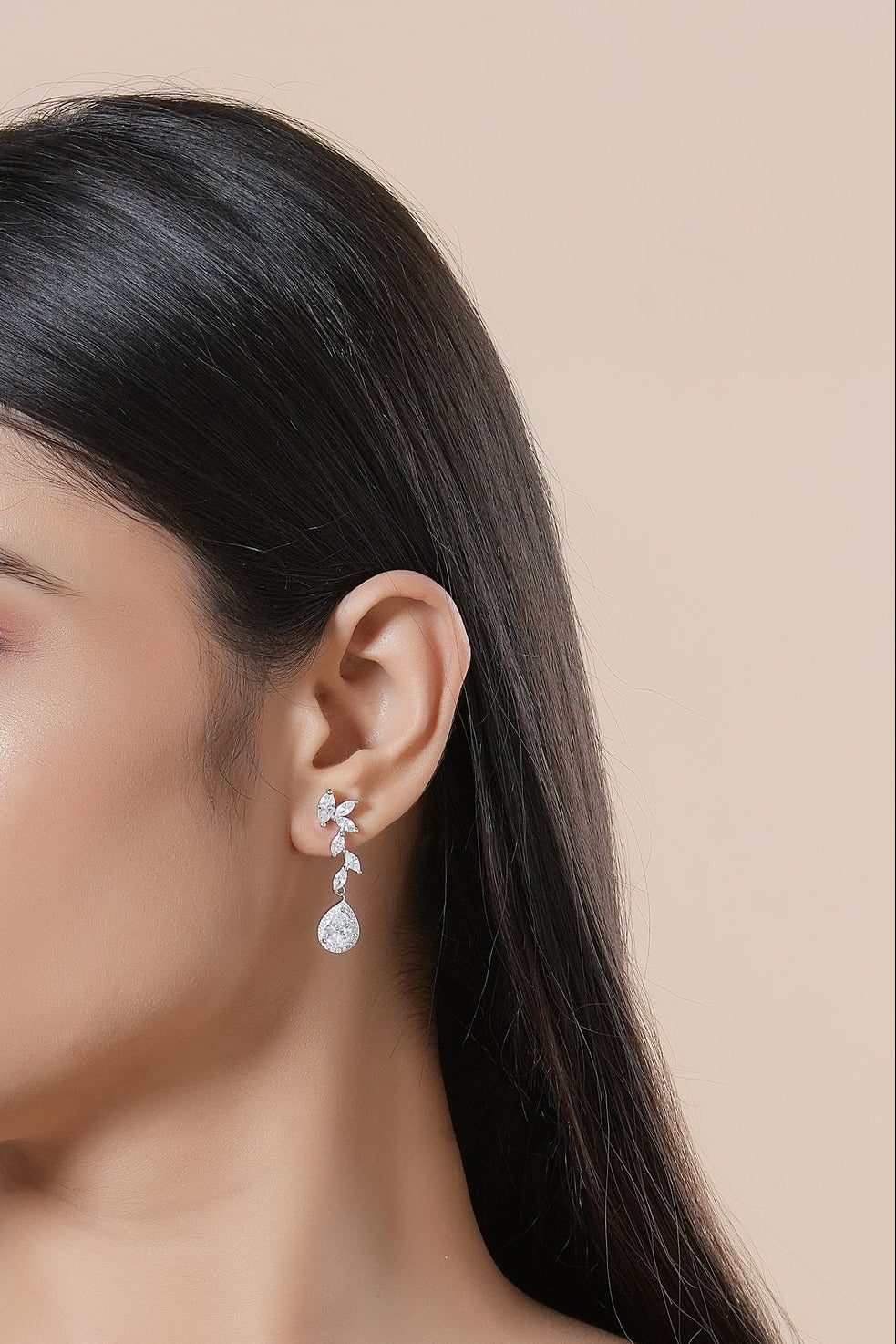 Vine Teardrop Earrings