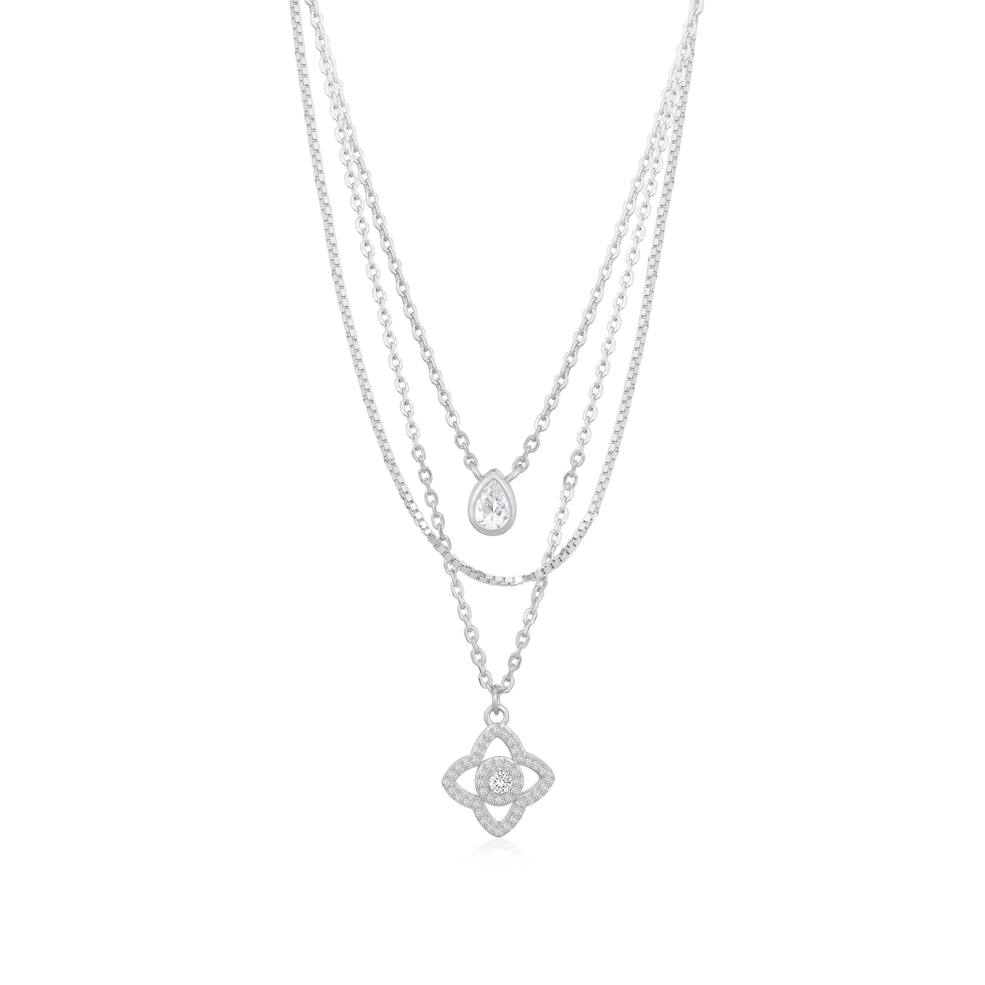 Whisper Trio Necklace