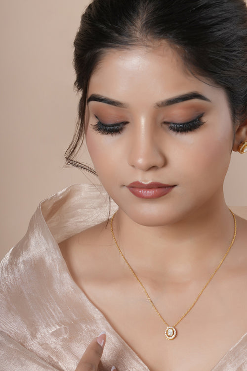 Wren Halo Pendant Chain